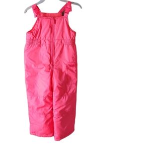 Carters Pink Snow Bib